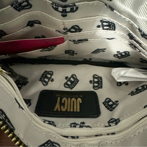 Juicy by Juicy Couture leopard print, and black wristlet new without tags - Picture 5 of 6